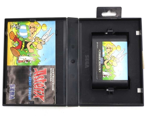 Asterix and the Great Rescue - Komplet I Æske - Sega Mega Drive Spil (B Grade) (Genbrug)